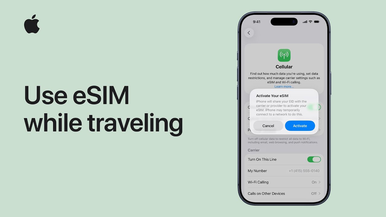 Learn how to use a data-only eSIM while traveling internationally on iPhone. This guide explains Apple eSIM support, setup steps, and why travel eSIMs like eSIMlii are ideal for global connectivity.